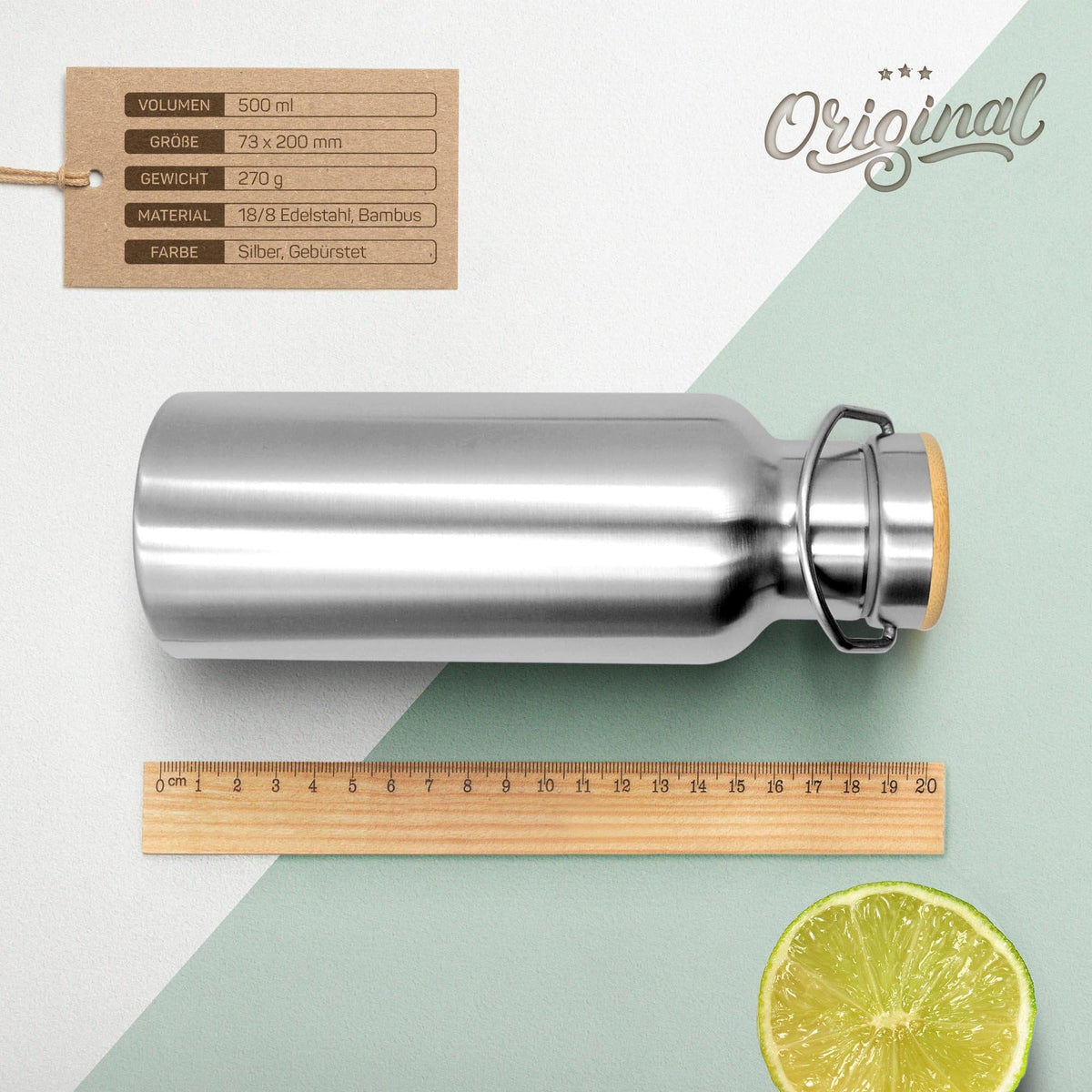 Brotdose und Trinkflasche im Set mit Gravur Wasserflasche und Lunchbox Kinder personalisiert Geschenk Schulanfang Einschulung