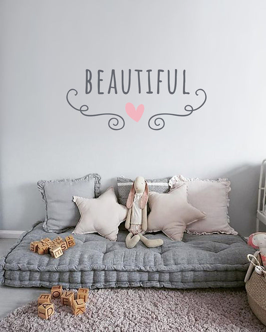 Wandtattoo Kinderzimmer Namensaufkleber Wall sticker DIY Decoration