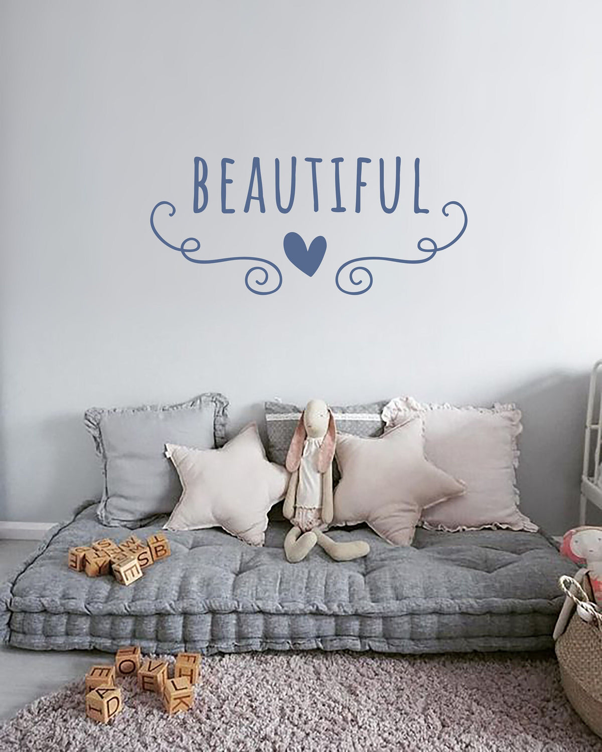 Wandtattoo Kinderzimmer Namensaufkleber Wall sticker DIY Decoration