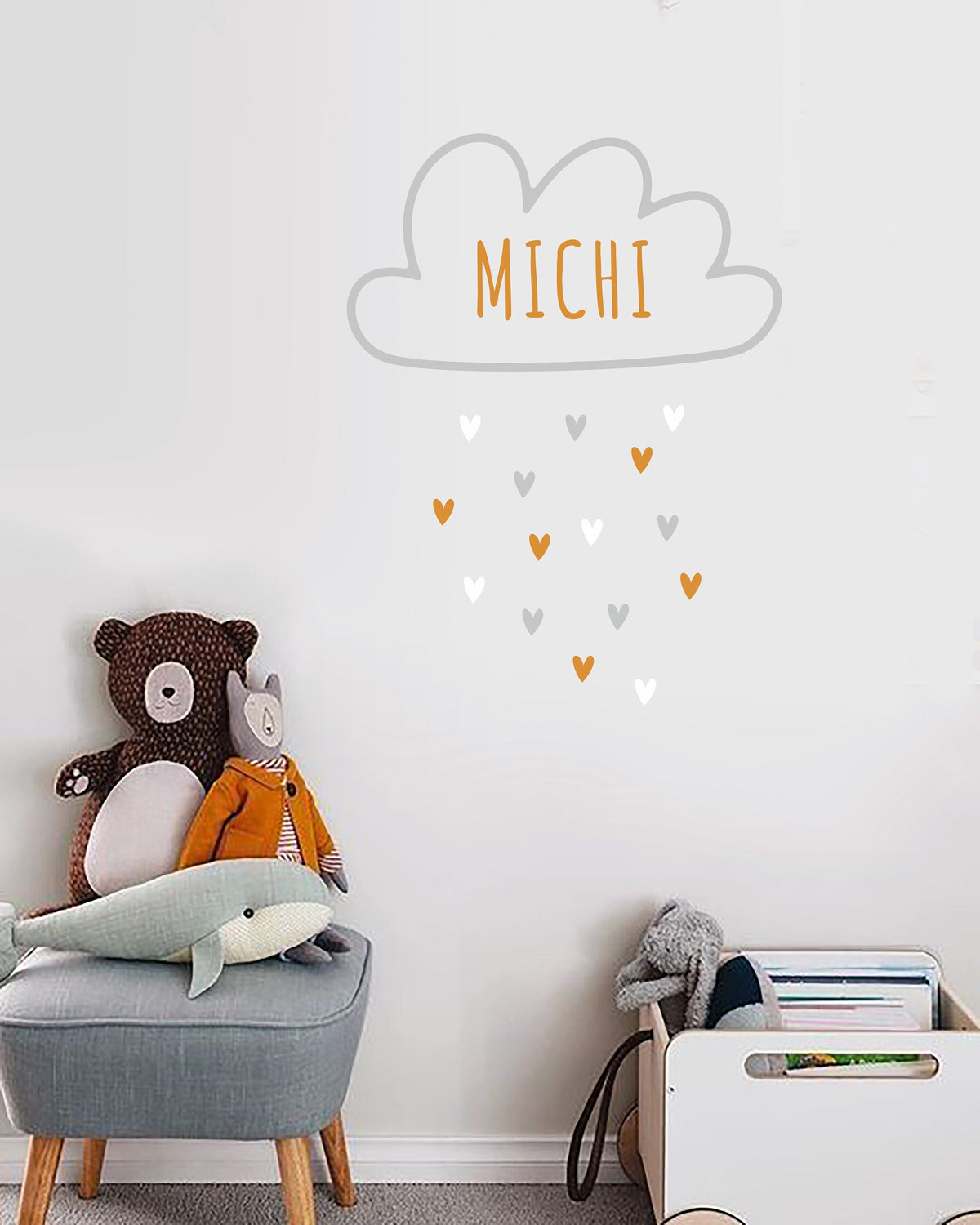 Wandtattoo Namensaufkleber Wall sticker DIY Decoration