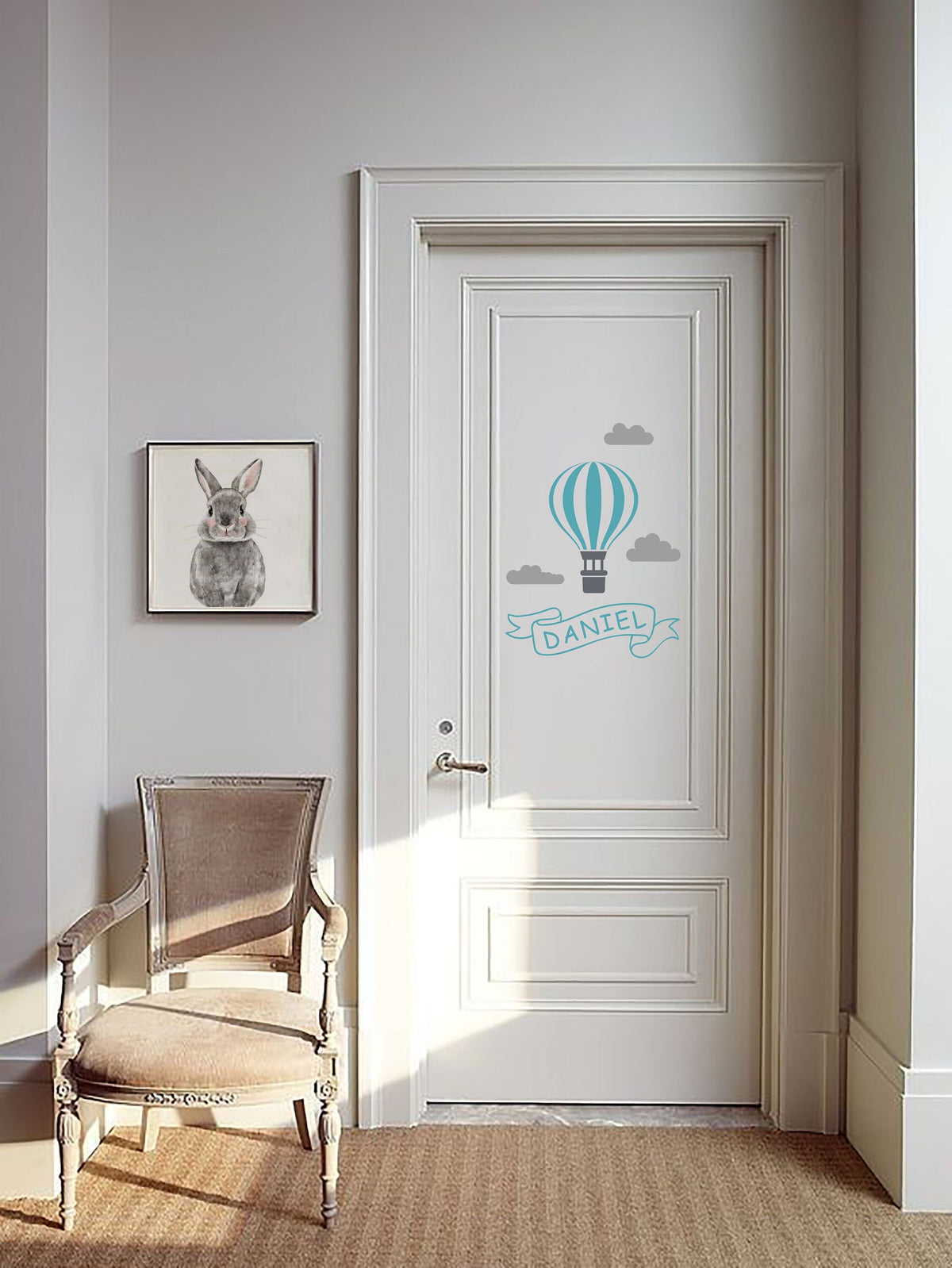 Wandtattoo mit Namen Kinderzimmer Aufkleber Wand Wall sticker with name