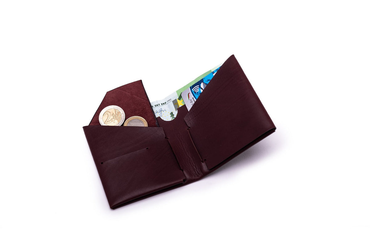 Geldbörse Unisex ORIGAMI-Technik Marone M02