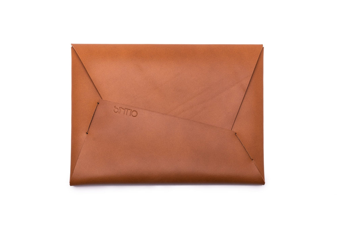 Clutch Geldbörse Damen ORIGAMI-Technik Dunkelgrün K01