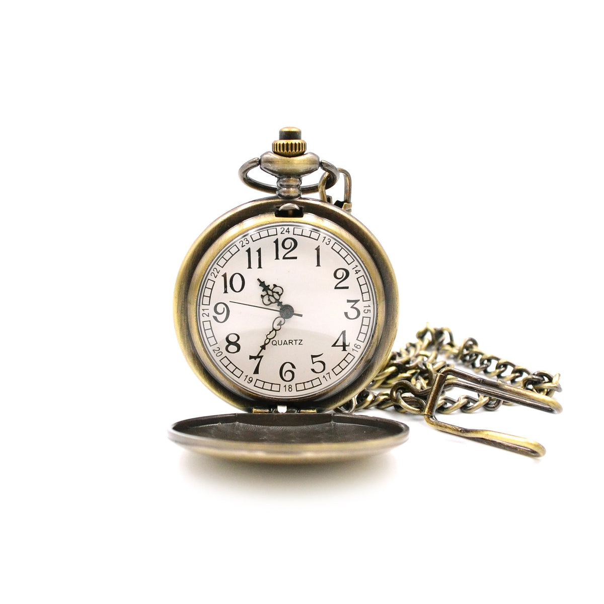 Taschenuhr mit Gravur Uhr mit Initialen Geschenkzur Taufe Komunion Hochzeit Geschenk Trauzeuge Brautjungfer