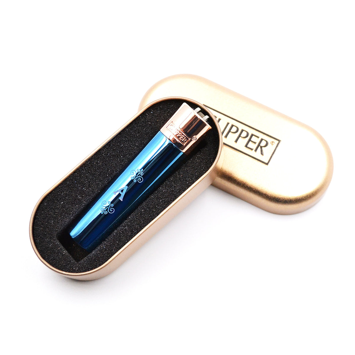 Clipper mit Monogramm graviert Farbauswahl V2