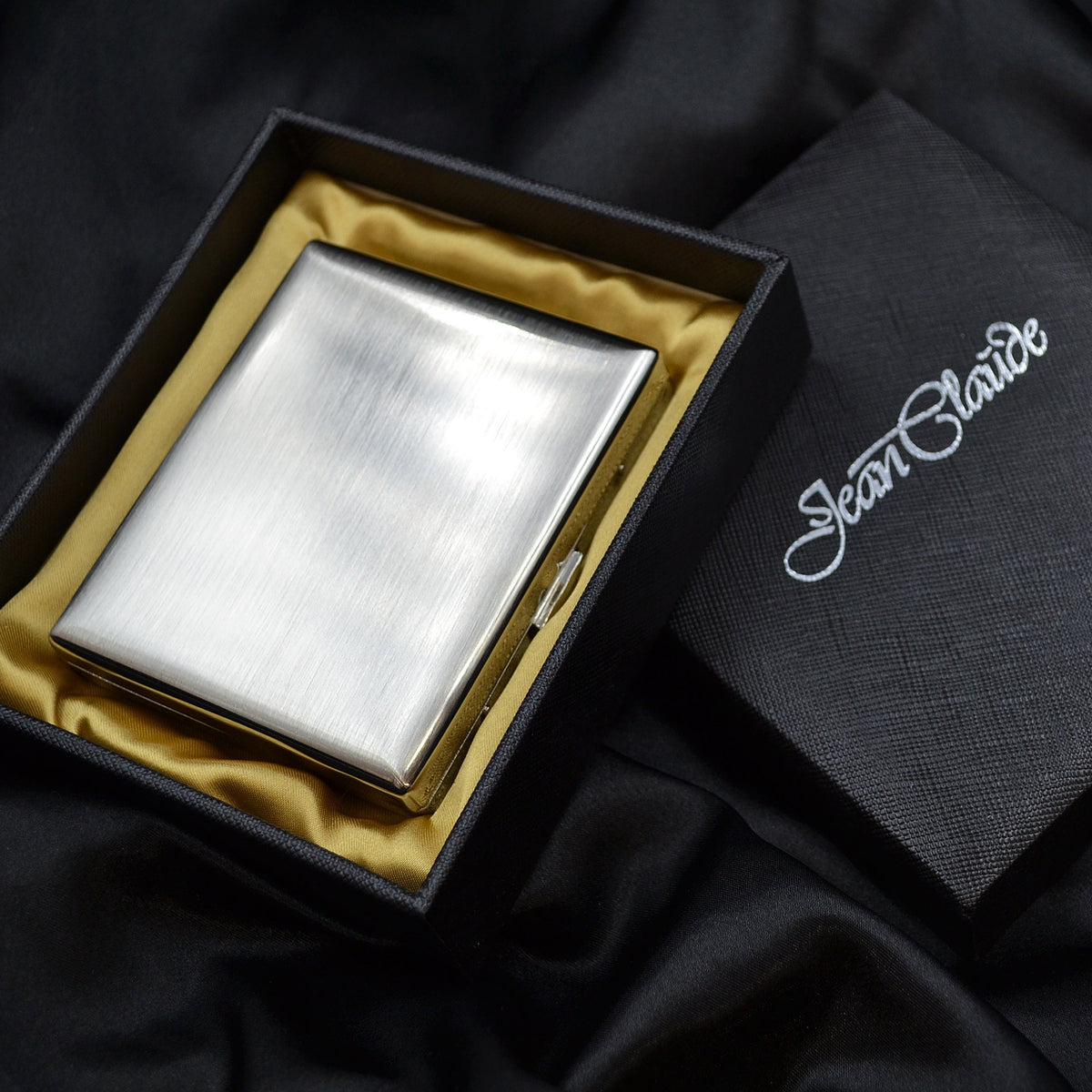 Zigarettenetui mit Gravur in Geschenkbox 9-er