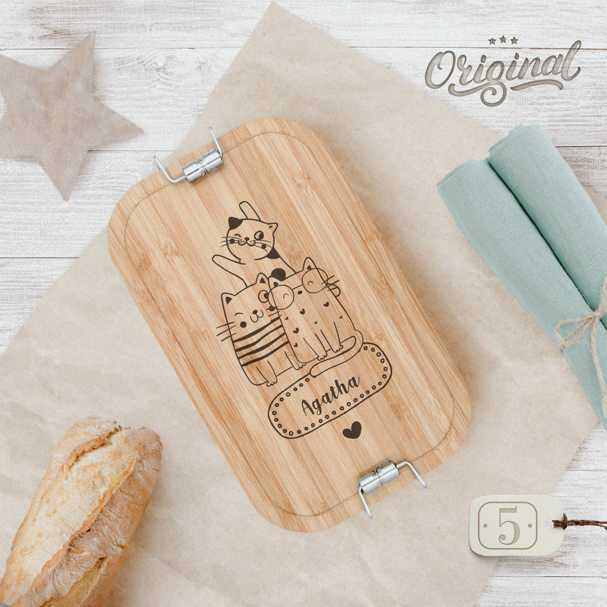 Brotdose mit Gravur Edelstahl Brotdose Vesperdose personalisiert Brotdose personalisiert Brotdose Kinder Lunchbox Einschulung