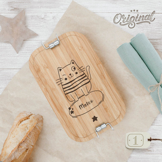 Brotdose mit Gravur Edelstahl Brotdose Vesperdose personalisiert Brotdose personalisiert Brotdose Kinder Lunchbox Einschulung
