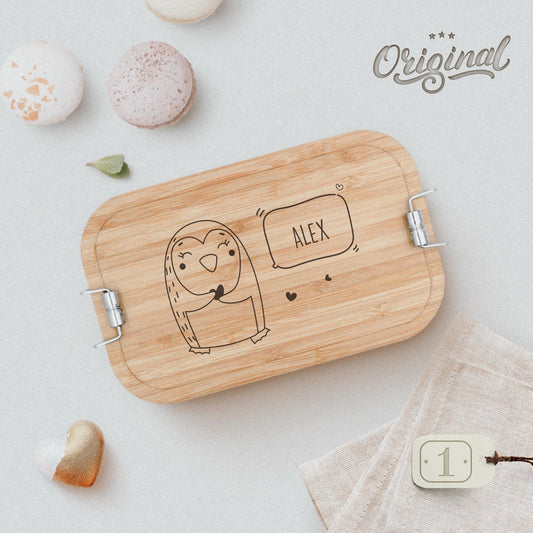 Brotdose personalisiert Brotdose Kinder Lunchbox Brotdose mit Gravur Vesperdose personalisiert Edelstahl Brotdose Einschulung