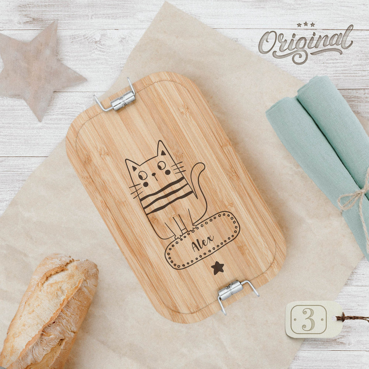 Brotdose mit Gravur Edelstahl Brotdose Vesperdose personalisiert Brotdose personalisiert Brotdose Kinder Lunchbox Einschulung