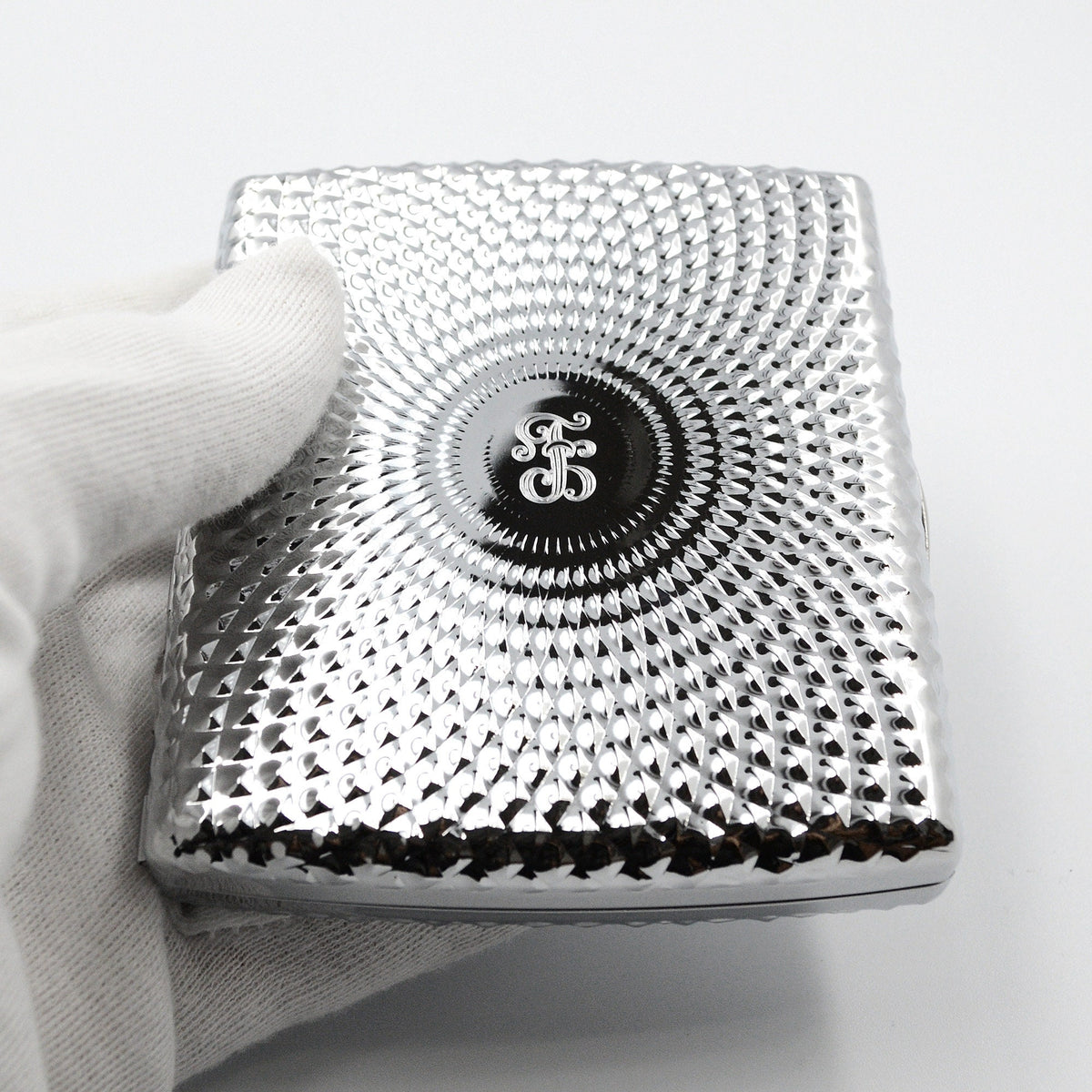 Zigarettenetui mit Gravur Monogramm Zigarettenbox personalisiert Zigarettenschachel mit Initialen Wunschgravur