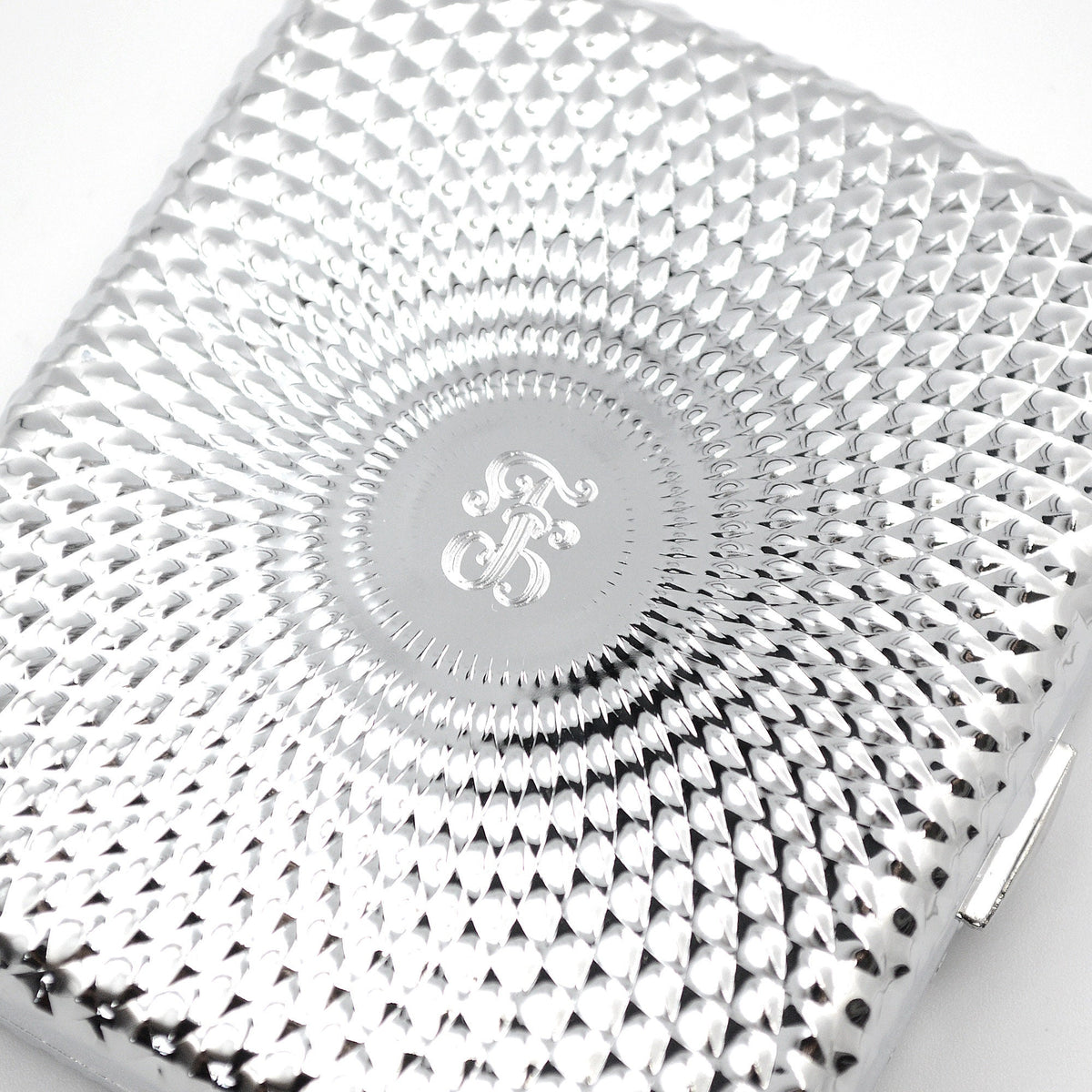 Zigarettenetui mit Gravur Monogramm Zigarettenbox personalisiert Zigarettenschachel mit Initialen Wunschgravur