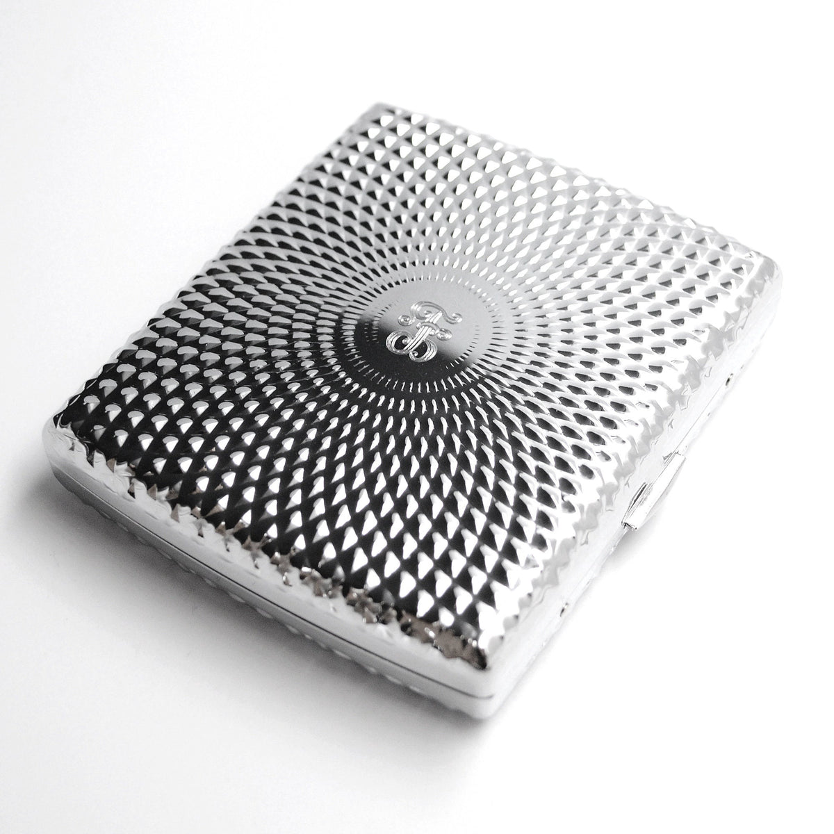 Zigarettenetui mit Gravur Monogramm Zigarettenbox personalisiert Zigarettenschachel mit Initialen Wunschgravur