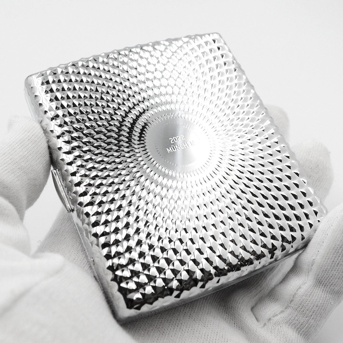 Zigarettenetui mit Gravur Monogramm Zigarettenbox personalisiert Zigarettenschachel mit Initialen Wunschgravur