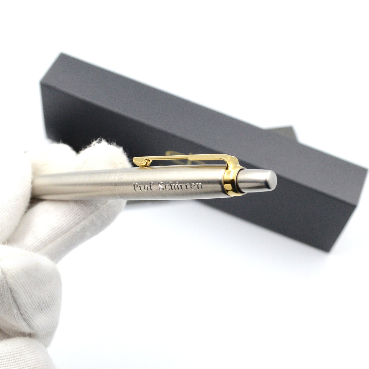 Parker mit Gravur inkl. Geschenkbox Kugelschreiber personalisiert Geschenk mit Wunschgravur Geschenkidee Rechtsanwalt Stift graviert