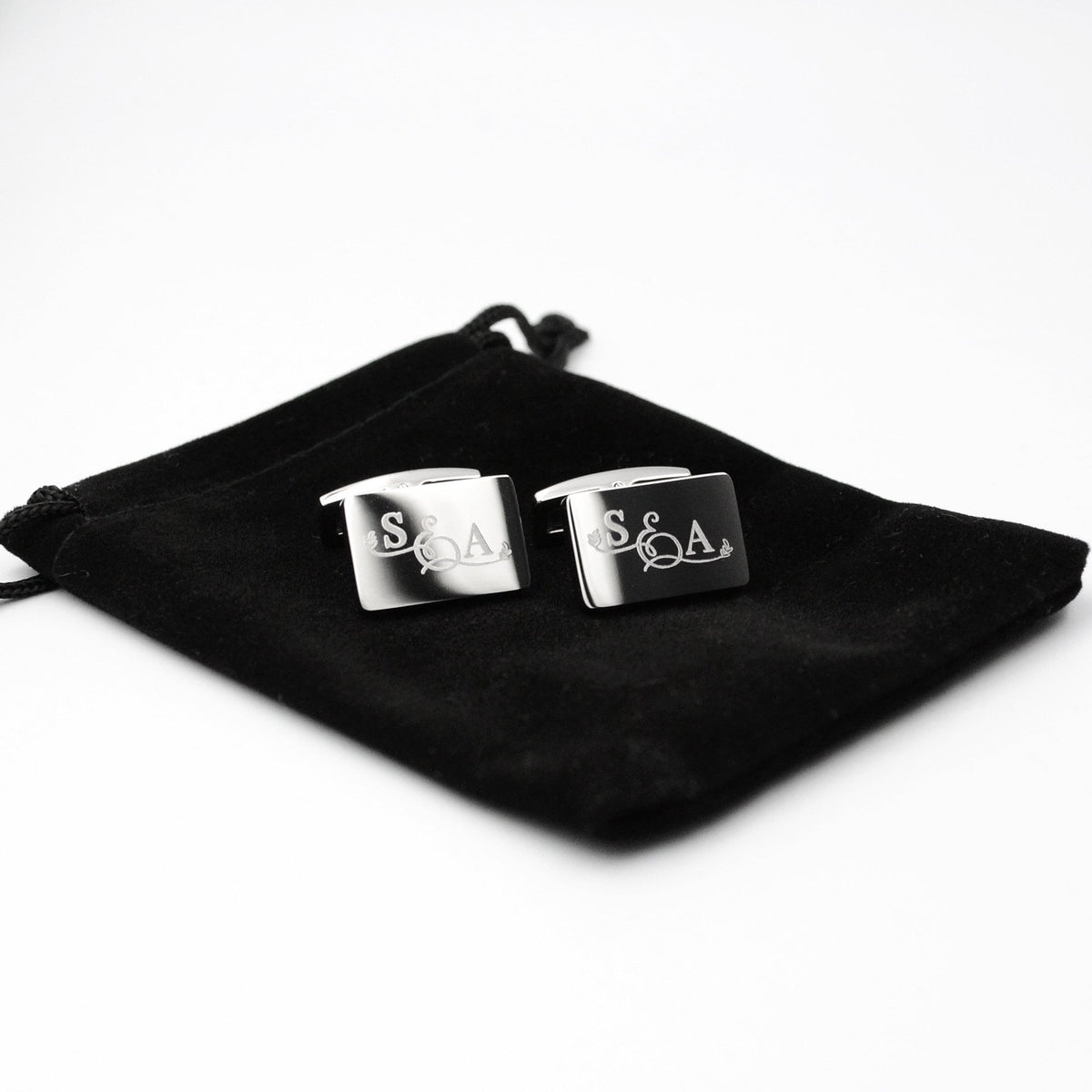 Manschettenknöpfe mit Gravur Manschettenknöpfe personalisiert Geschenkidee Bräutigam Geschenk Trauzeuge Wunschgravur Initiale