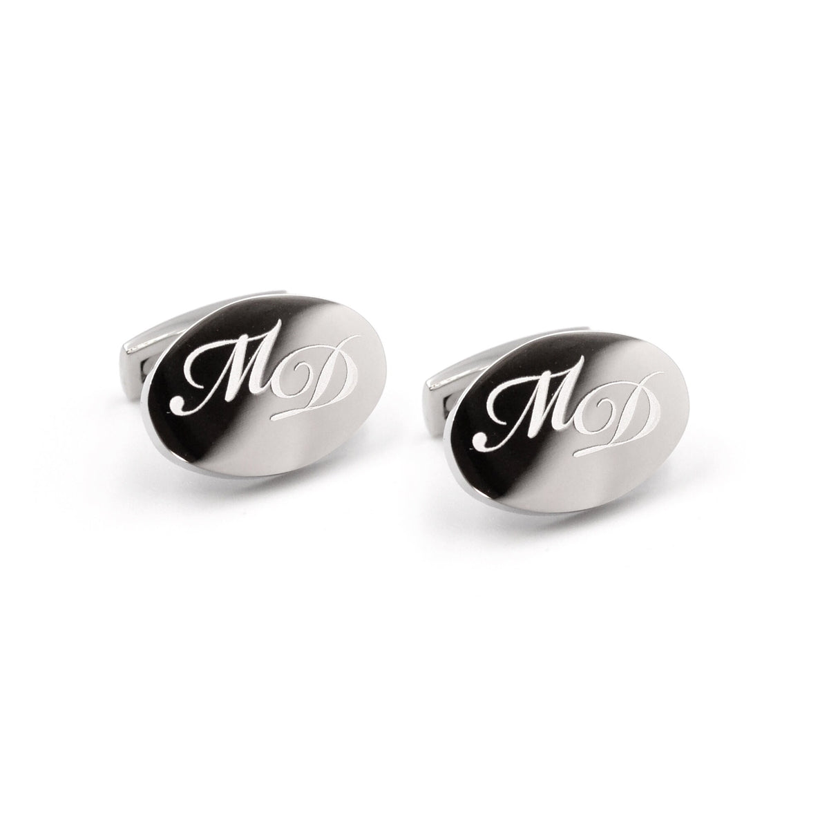 Manschettenknöpfe mit Gravur Farbe Silber Manschettenknöpfe Monogramm Personalisiert Geschenk Bräutigam Manschettenknöpfe Monogramm