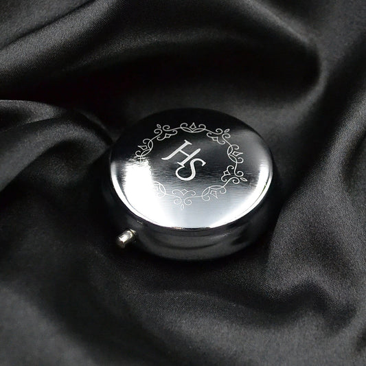 Taschenaschenbecher mit Gravur Taschenascher personalisiert Ascher mit Monogramm