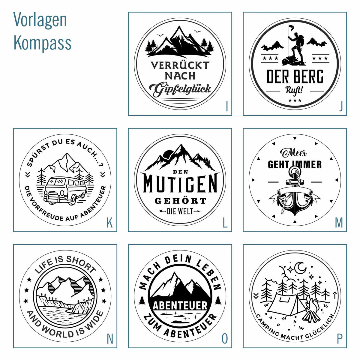 Kompass mit Gravur inkl. Lederetui personalisiertes Geschenk zur Firmung oder Kommunion