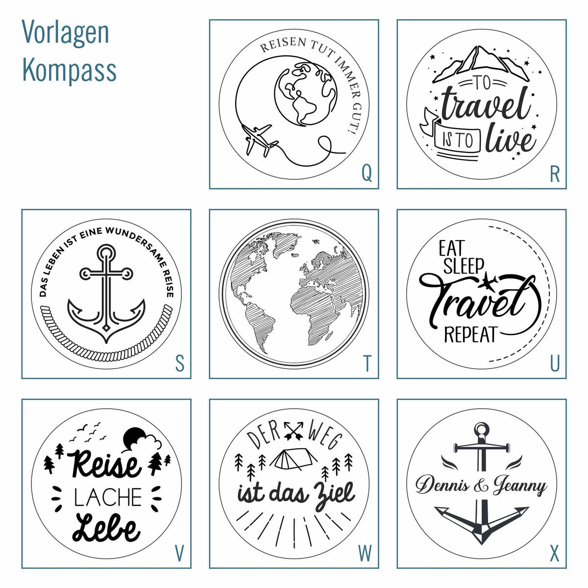 Kompass mit Gravur inkl. Lederetui personalisiertes Geschenk zur Firmung oder Kommunion