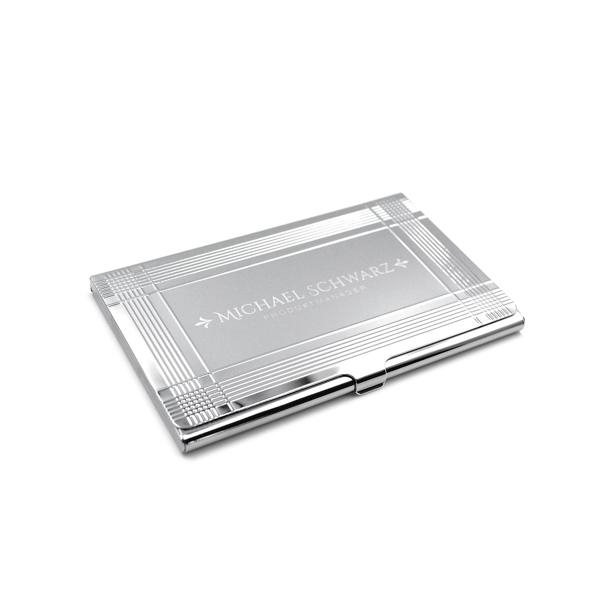 Visitenkartenetui Gravur Visitenkartenbox personalisiert Geschenk Makler Geschenkidee Business Visitenkartenetui Wunschgravur Namensgravur