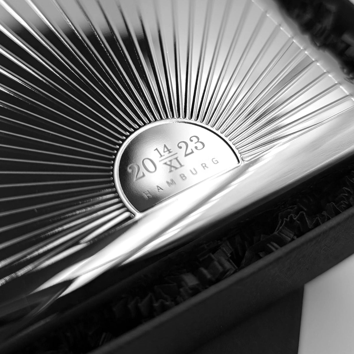 Zigarettenetui mit Gravur Zigarettenbox personalisiert Motiv Sonne