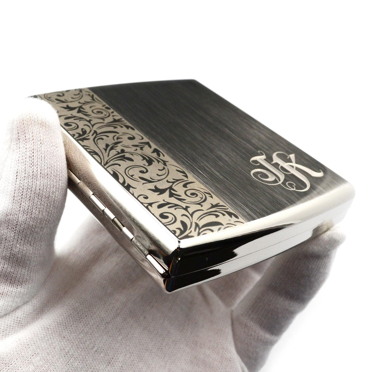 Zigarettenetui mit Gravur in Geschenkbox Zigarettenbox personalisiert