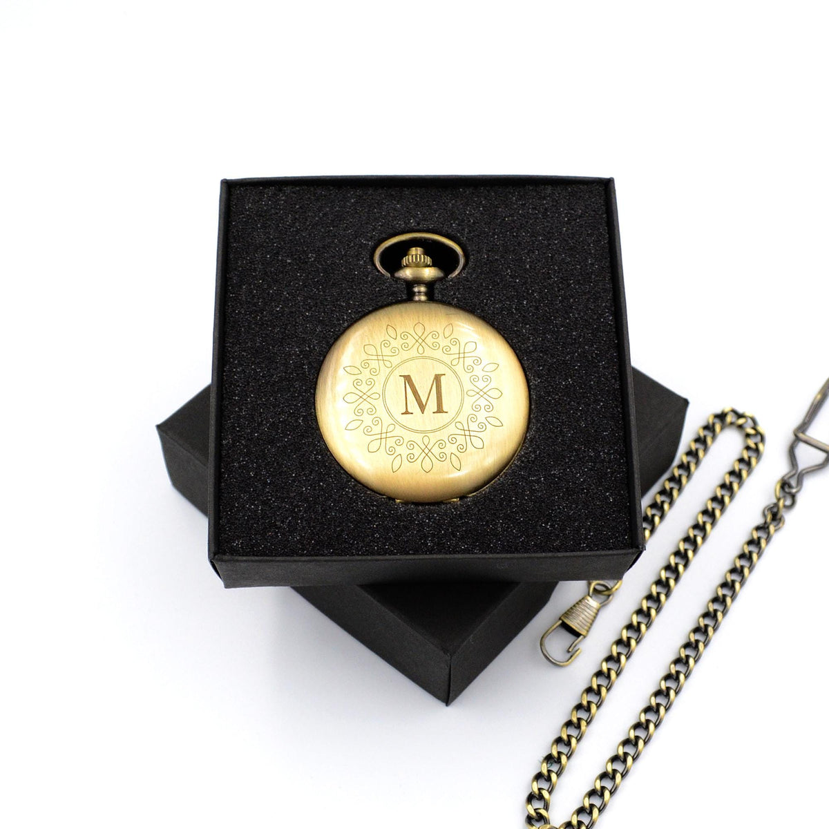 Taschenuhr mit Gravur Uhr Geschenk zur Taufe Komunion Hochzeit Geschenk Trauzeuge Brautjungfer