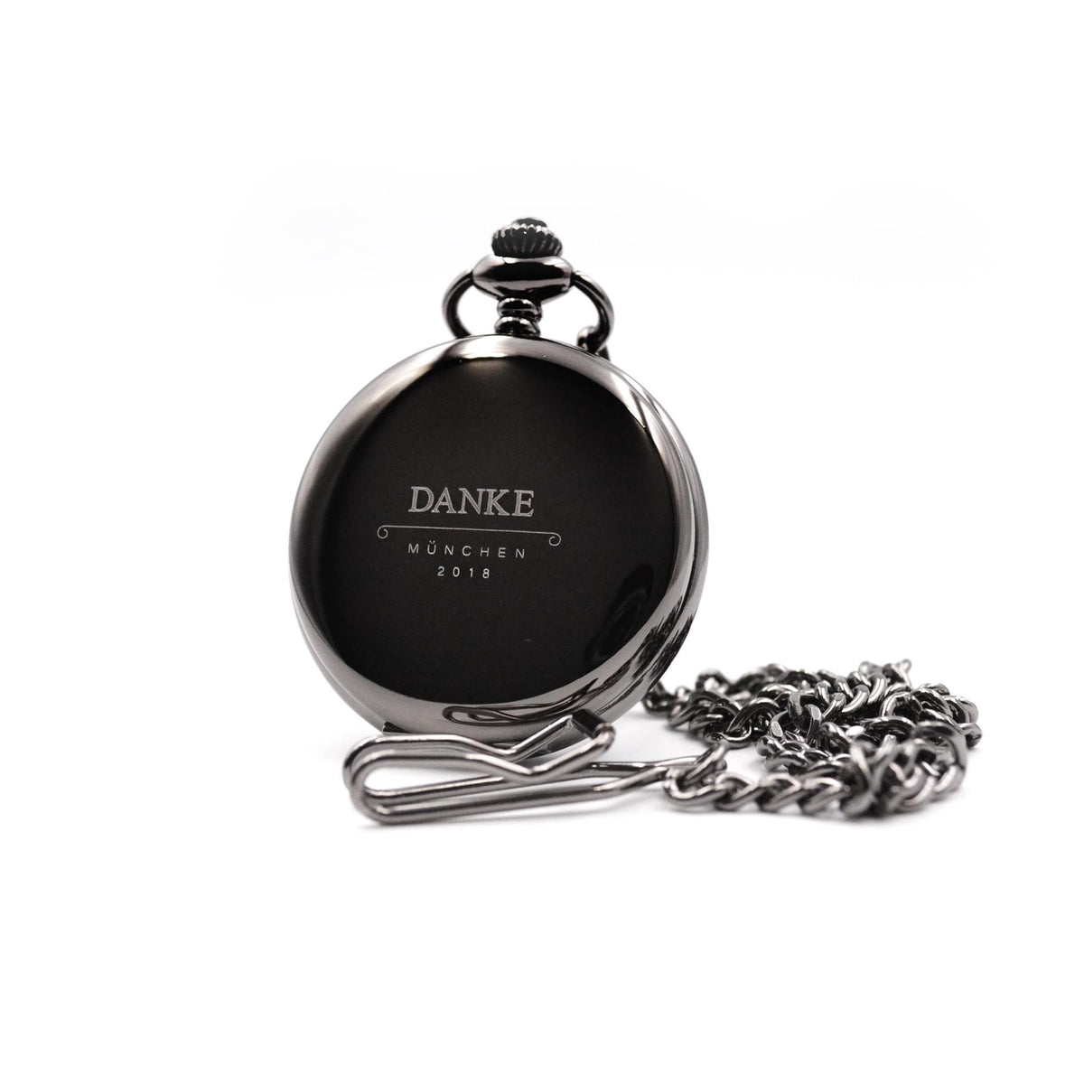 Taschenuhr mit Gravur Trauzeuge Uhr mit Wunschgravur Geschenkidee Taufe Taufpate Kommunion Hochzeit Vattertag Geburtstag zur Verlobung