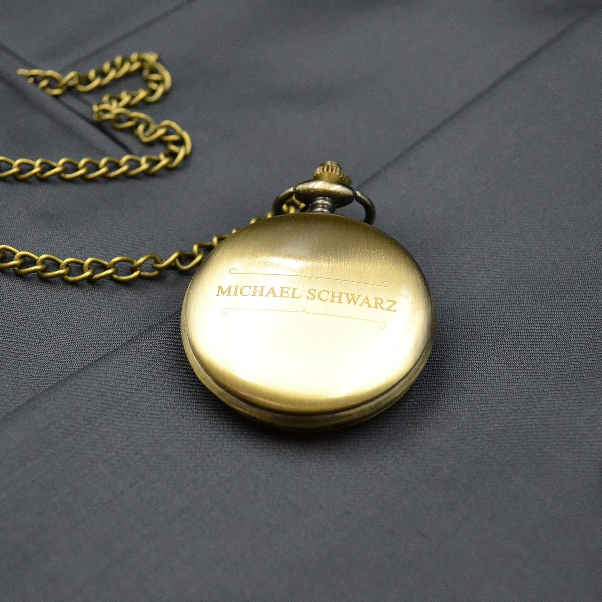 Taschenuhr mit Gravur Uhr Geschenk zur Taufe Komunion Hochzeit Geschenk Trauzeuge Brautjungfer