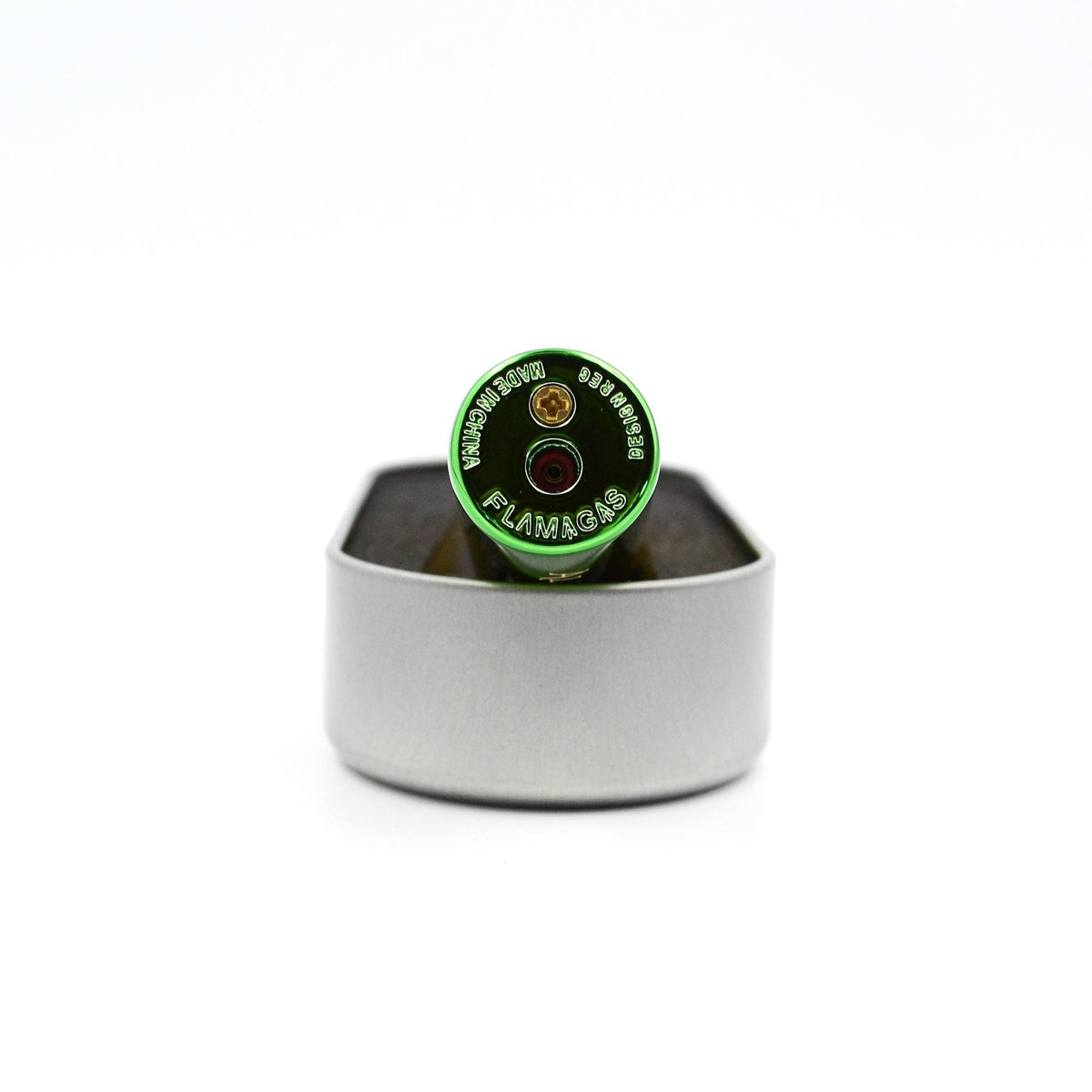 Clipper mit Gravur Green Gradient